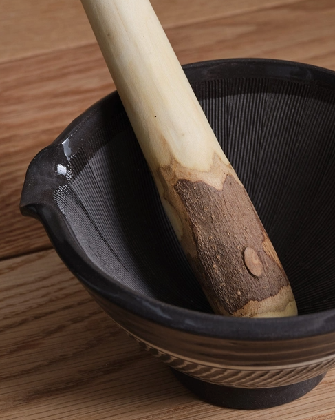 Japanese Chisel Patterned Mortar