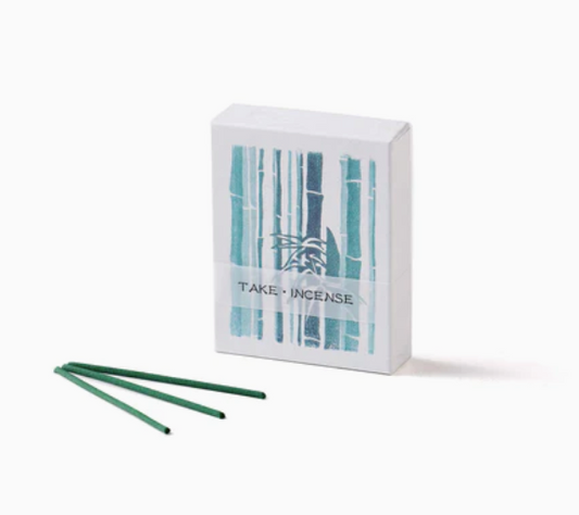 Japanese Incense Sticks in Bamboo