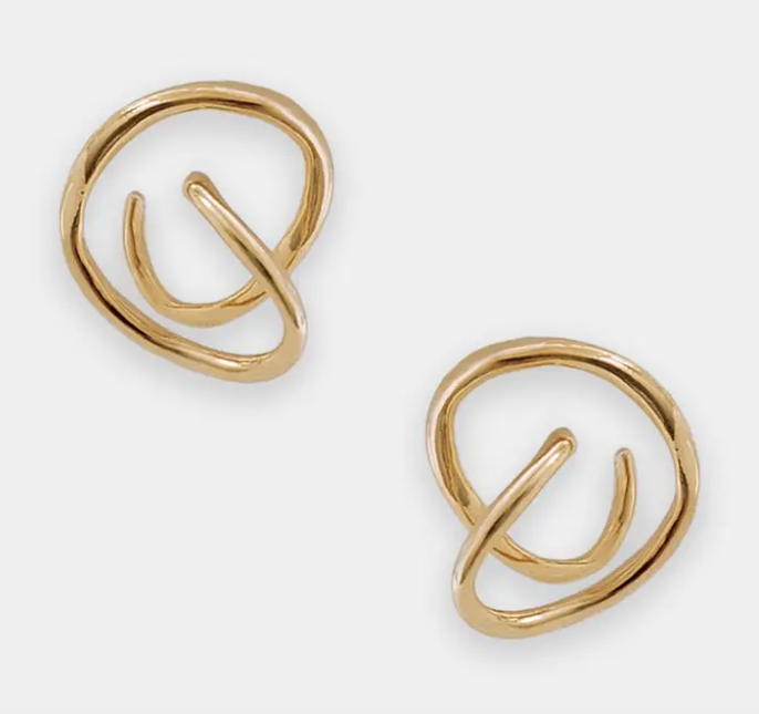 Maeva Earrings in Gold