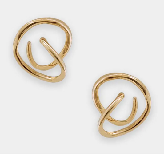 Maeva Earrings in Gold
