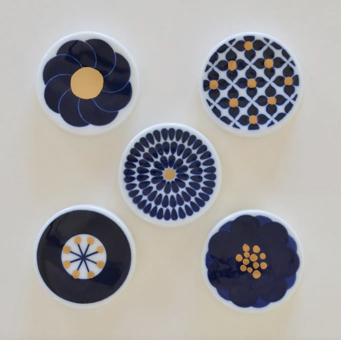 Kihara Chopstick Rests - Set of 5