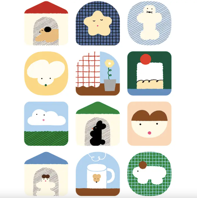 Kitta Portable Decorative Stickers in Home