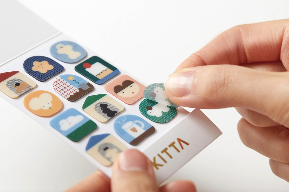 Kitta Portable Decorative Stickers in Home