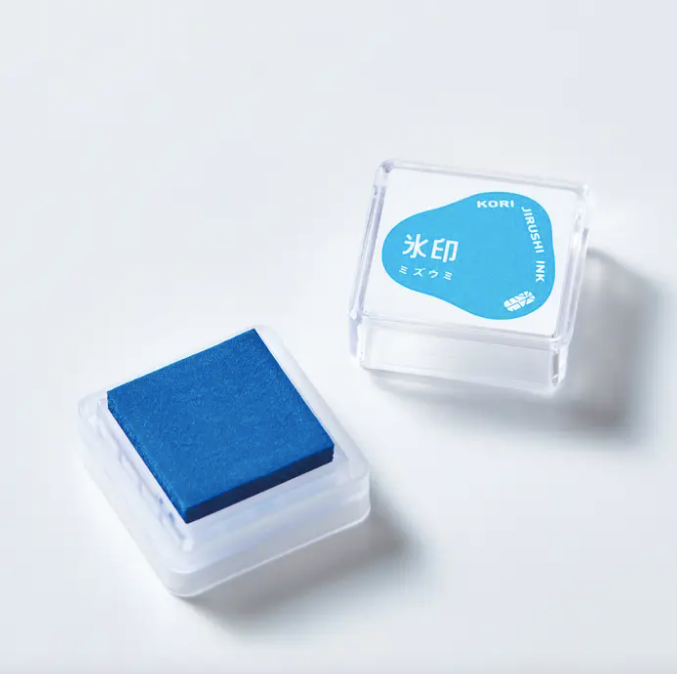 Kori Jirushi Stamp Pad in Lake Blue