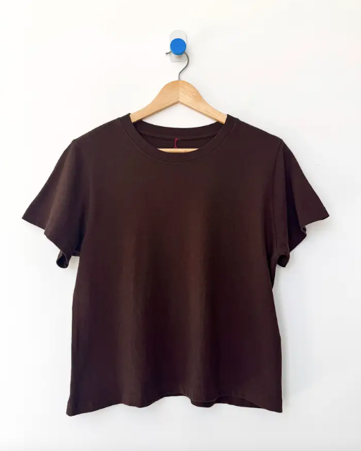 Airy Darling Tee in Dark Cacao