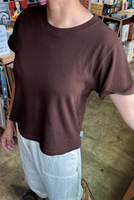 Airy Darling Tee in Dark Cacao