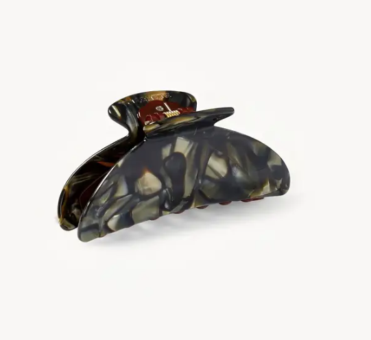 Midi Claw in Midnight Horn