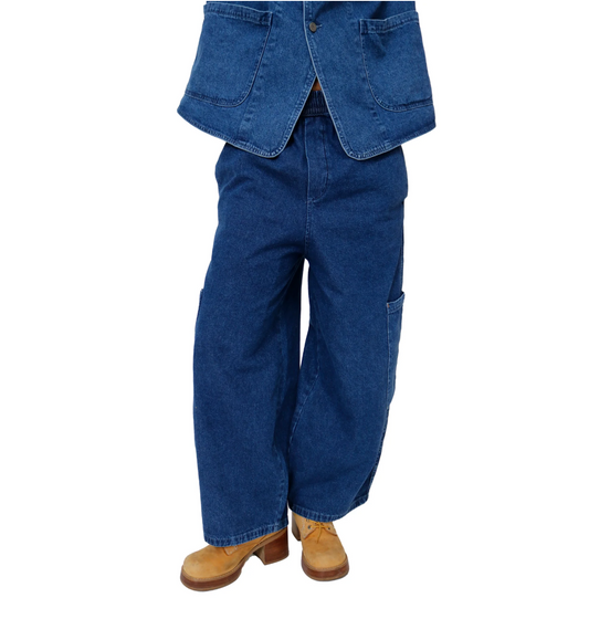 The Chef Pant in Ranch Denim