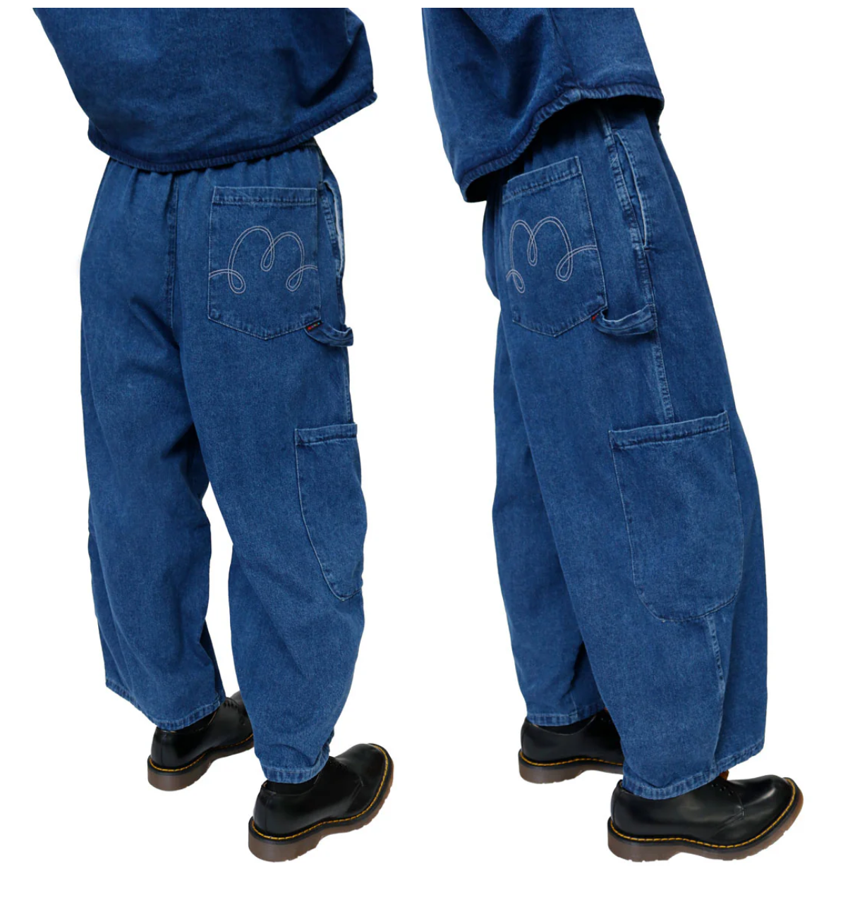 Chef Pant in Ranch Denim
