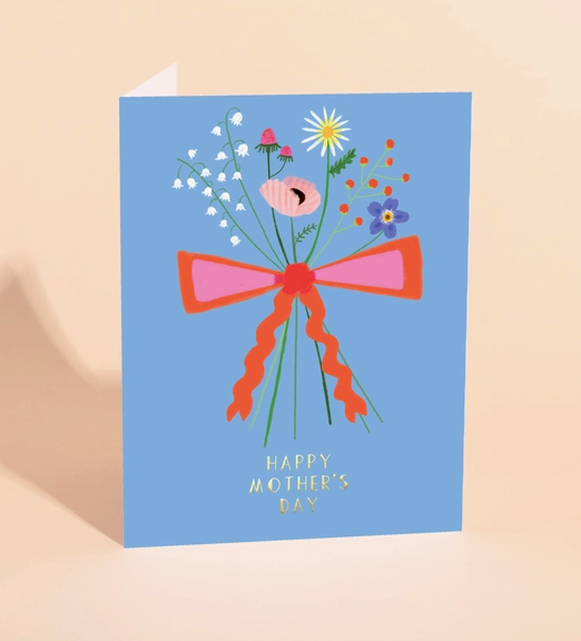 Mini Bouquet Mother's Day Card