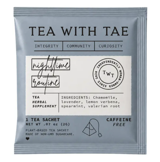 Nighttime Routine Herbal Sleep Tea - 1 Sachet Sample