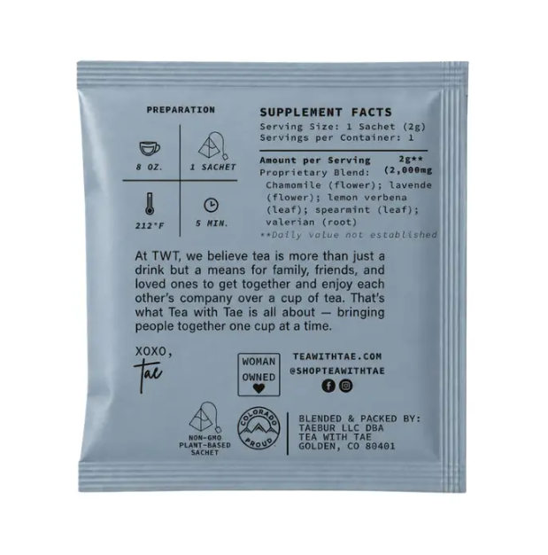 Nighttime Routine Herbal Sleep Tea - 1 Sachet Sample