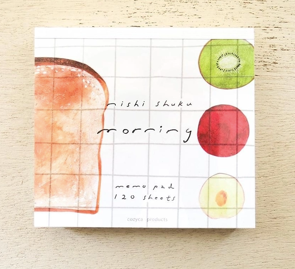 'Morning' Block Memo Pad