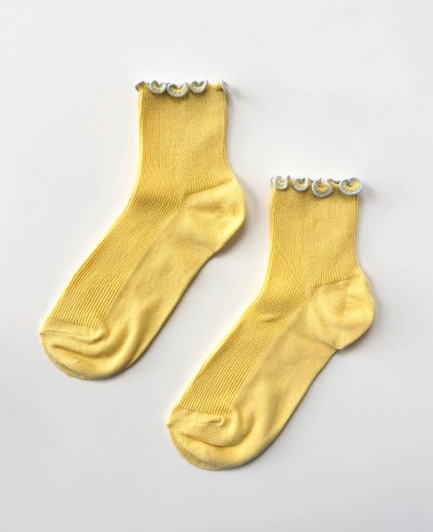 Noble x Le Bon Shoppe Petite Ruffled Sock