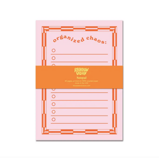 Organized Chaos Notepad