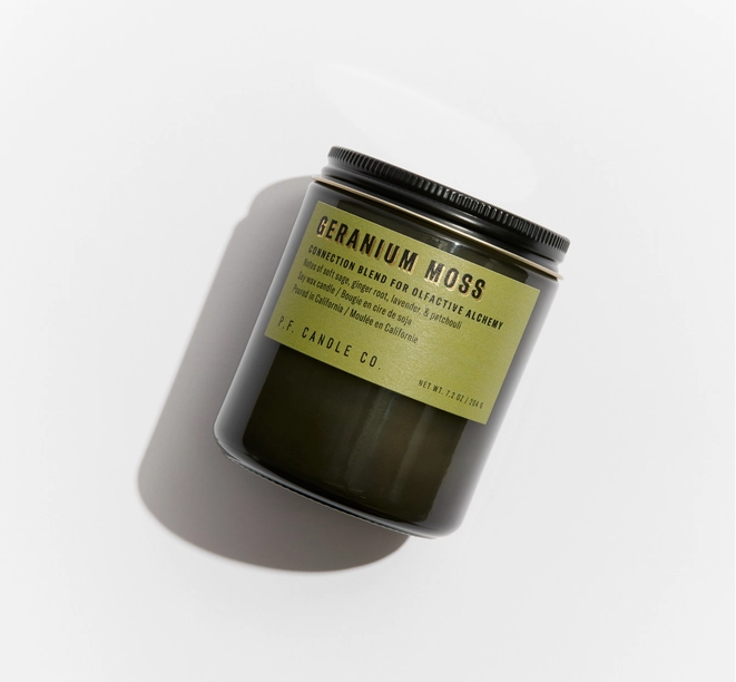 Geranium Moss Candle