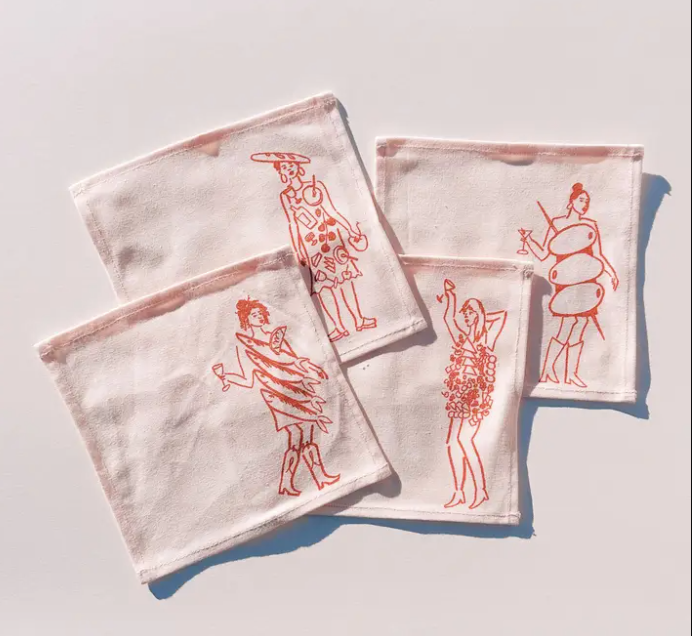 Dinner Girls Cocktail Napkins