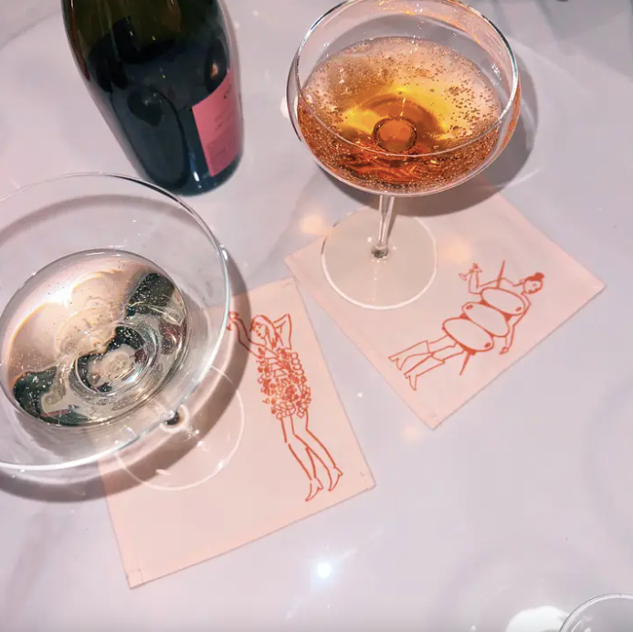 Dinner Girls Cocktail Napkins