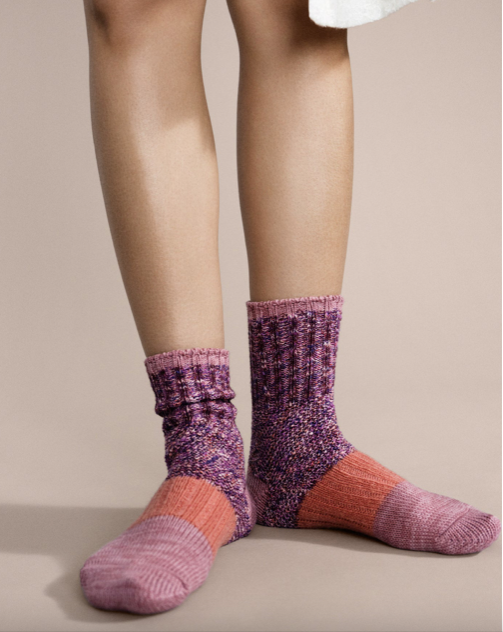 Pixie Dapple Crew in Mulberry