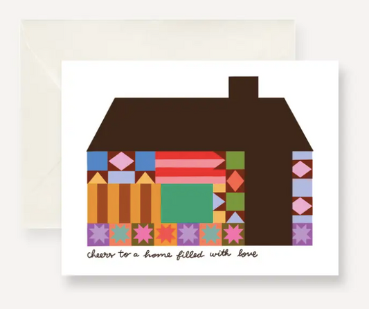 Quilt Home Housewarming Card