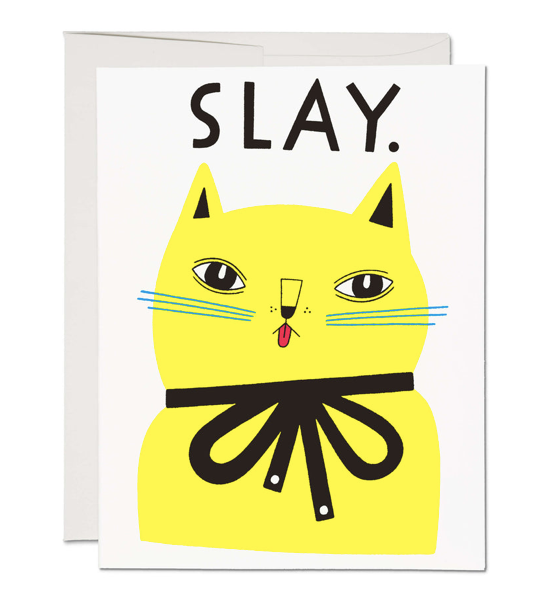 SLAY Greeting Card