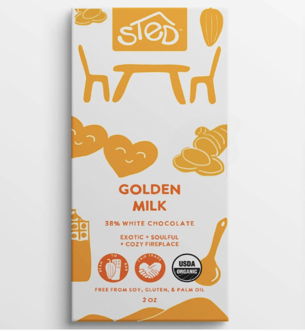 Golden Milk Chocolate Bar