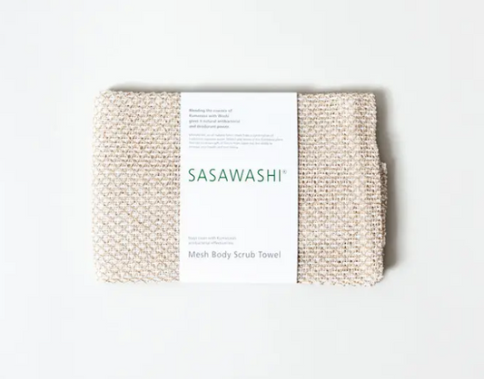 Sasawashi Mesh Body Scrub Towel