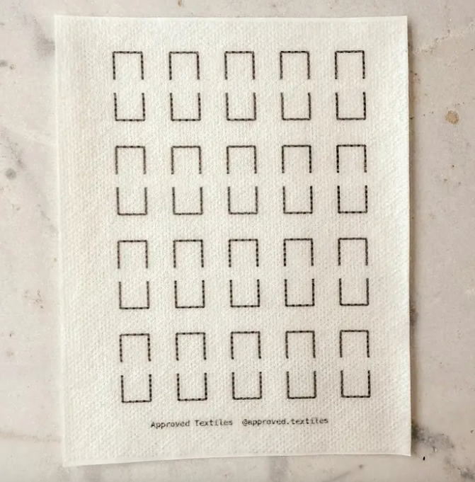 Agnes Martin Mending + Embellishment Transfers