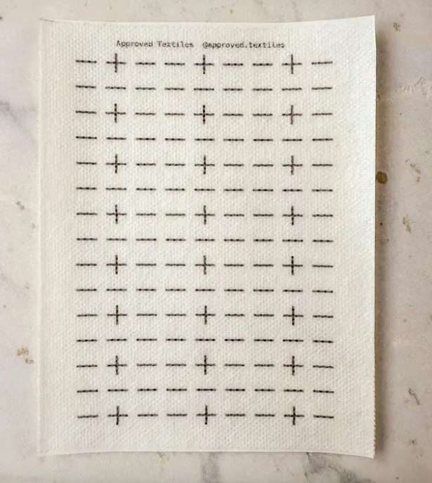 Agnes Martin Mending + Embellishment Transfers