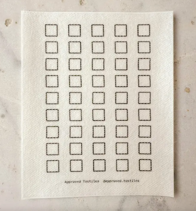 Agnes Martin Mending + Embellishment Transfers
