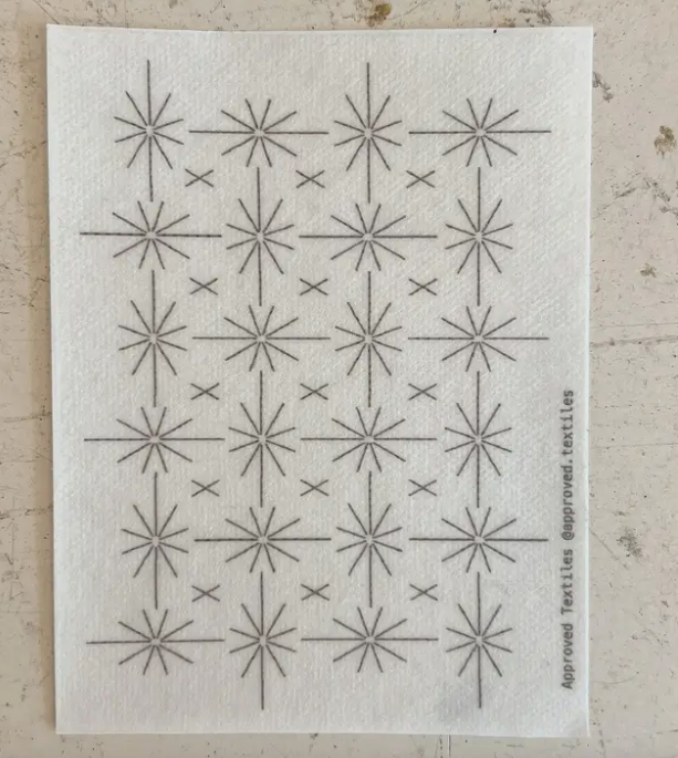 Stars Mending + Embellishment Transfers