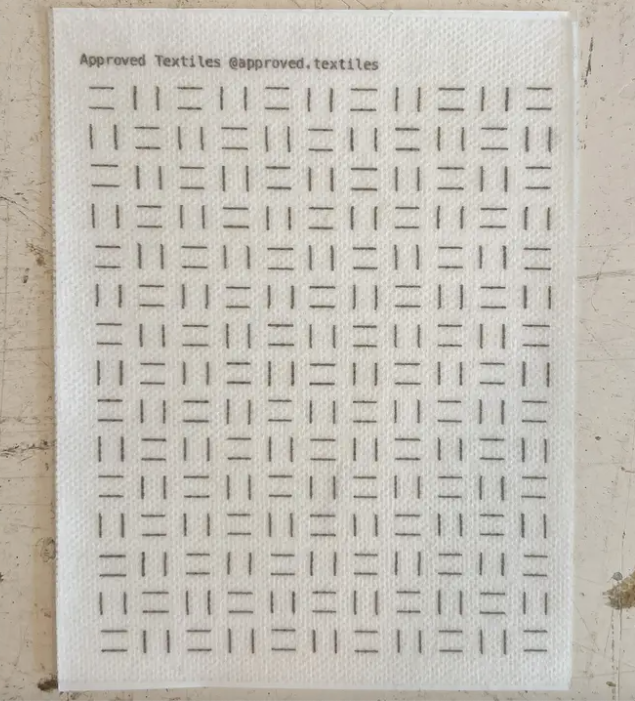 Vertical Dashes Mending + Embellishment Transfers