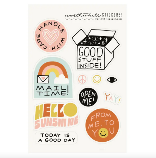 Snail Mail Sticker Sheets