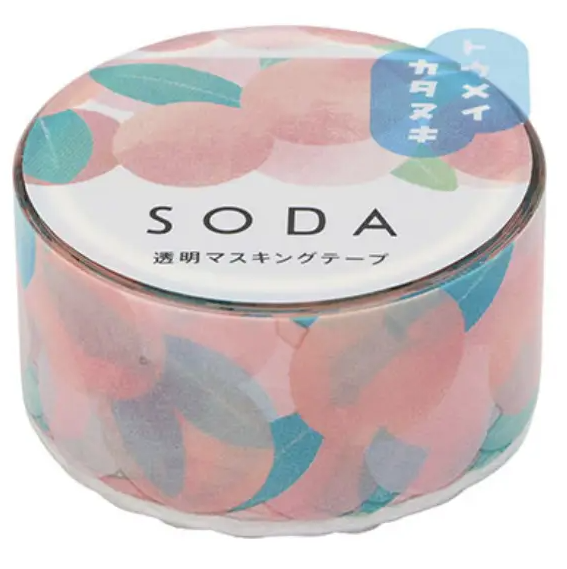 Transparent Masking Tape in Peaches