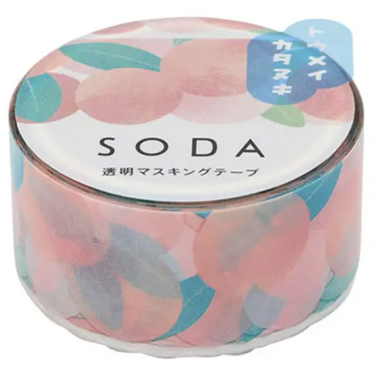 Transparent Masking Tape in Peaches