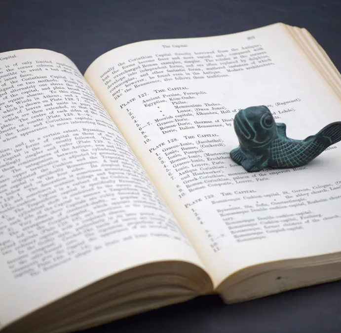 Solid Brass "Mutsu" Book Weight