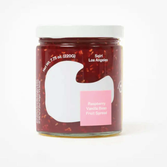 Certified Organic Raspberry & Vanilla Bean Fruit Spread