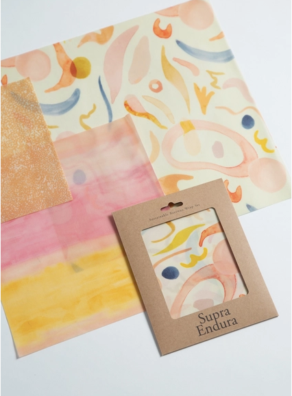 Beeswax Food Wrap, Sunset