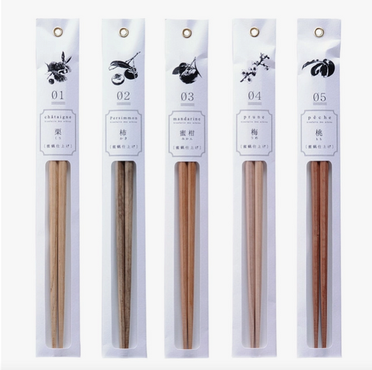 Japanese Fruit Wood Chopsticks
