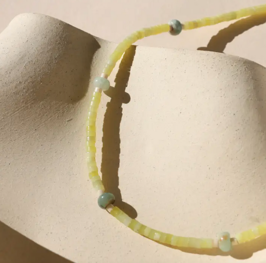 Sunlit Jade Necklace
