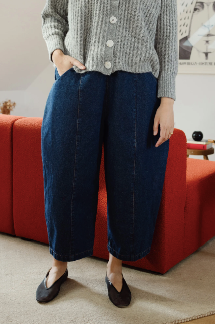 Porch Pants in Mid Coast Denim