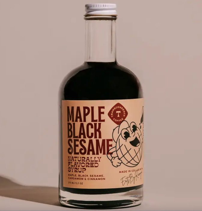 Maple Black Sesame Drink Syrup