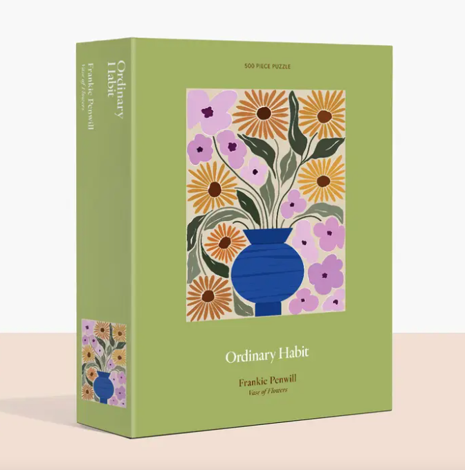 'Vase of Flowers' 500 Piece Puzzle