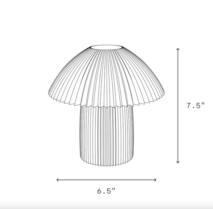 Cordless Kinoko Lamp