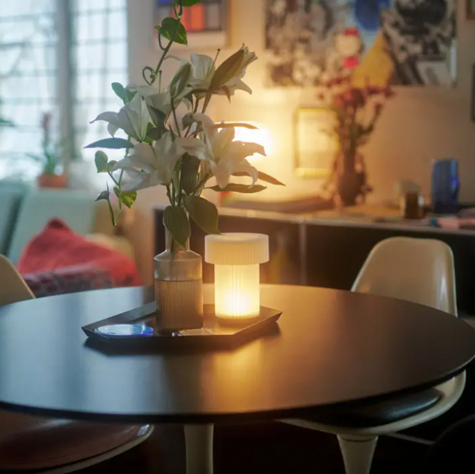 Cordless Mini Drum Lamp