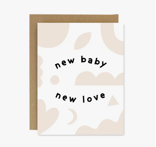 New Baby New Love, Greeting Card