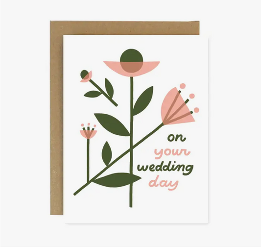 On Your Wedding Day, Greeting Card