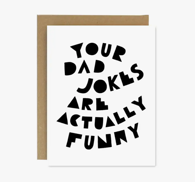 Dad Jokes, Greeting Card