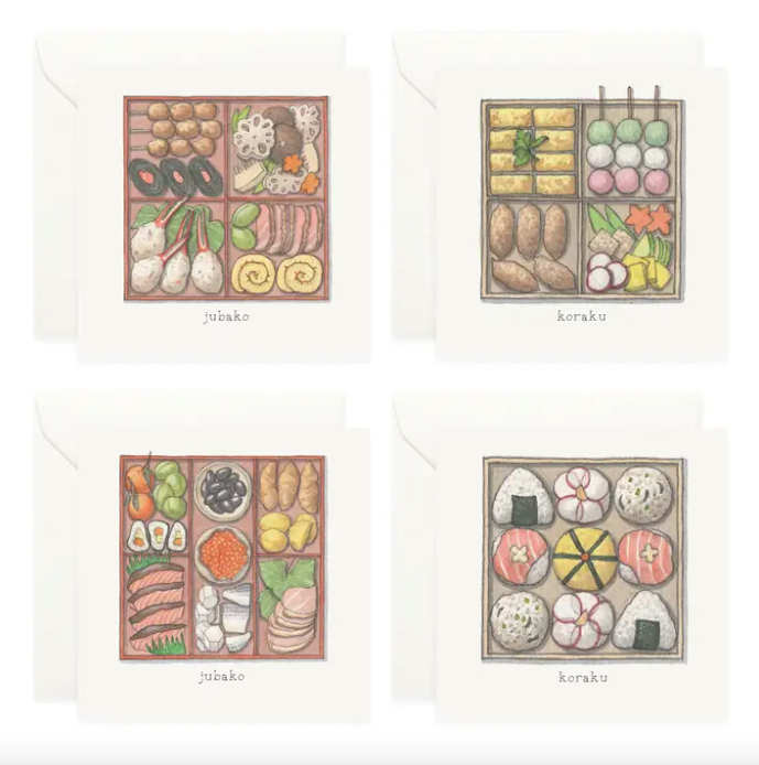 Bento Boxes Mini Cards Set