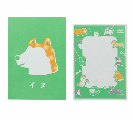 Yoiko's Letter Set in Green